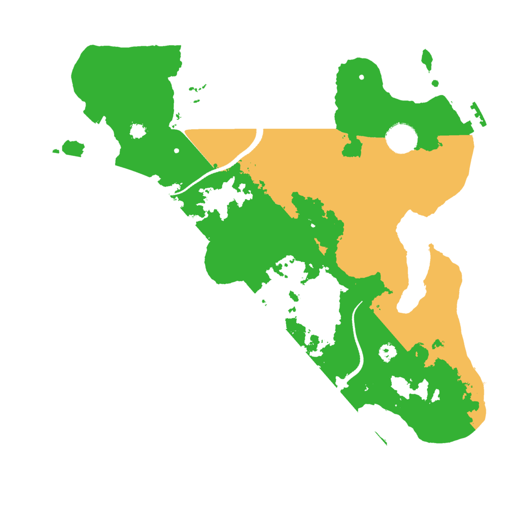 Biome Rust Map: Procedural Map, Size: 3000, Seed: 155684030