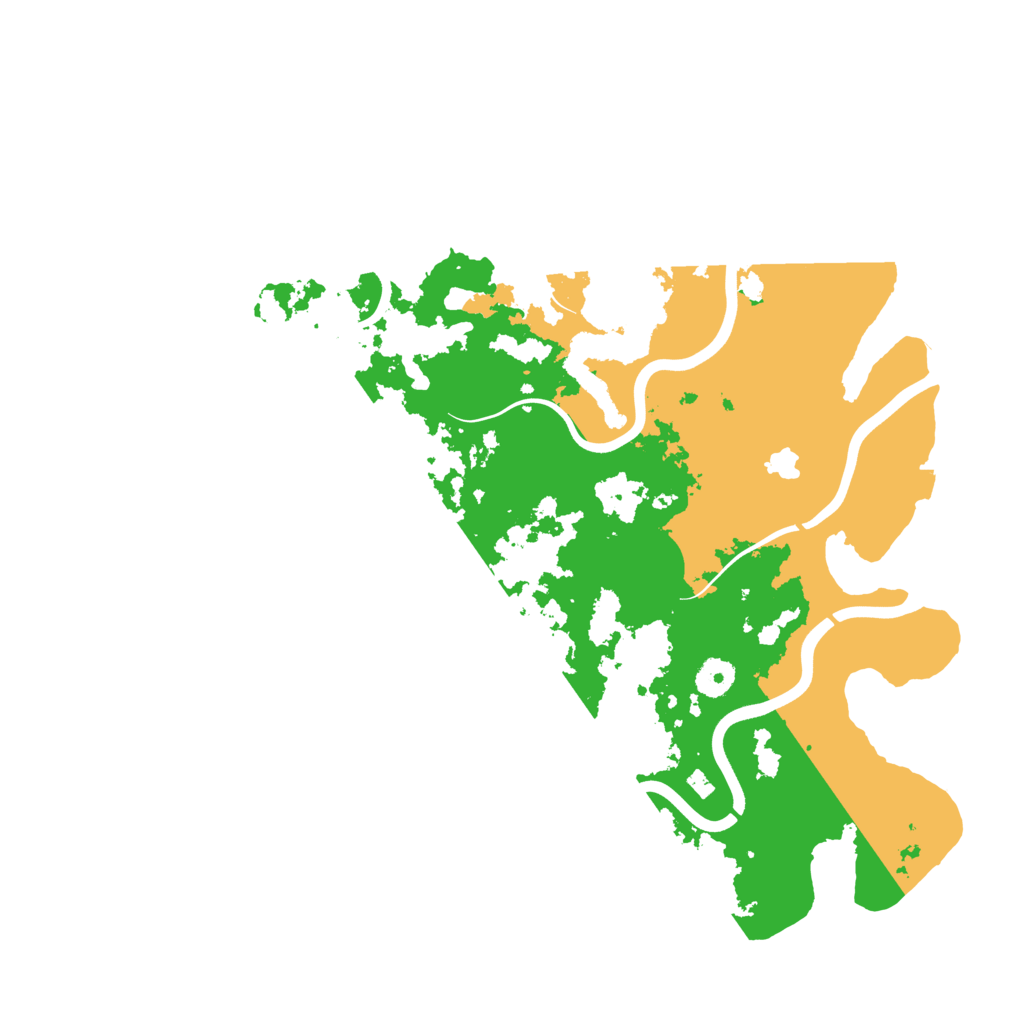Biome Rust Map: Procedural Map, Size: 4000, Seed: 705202101