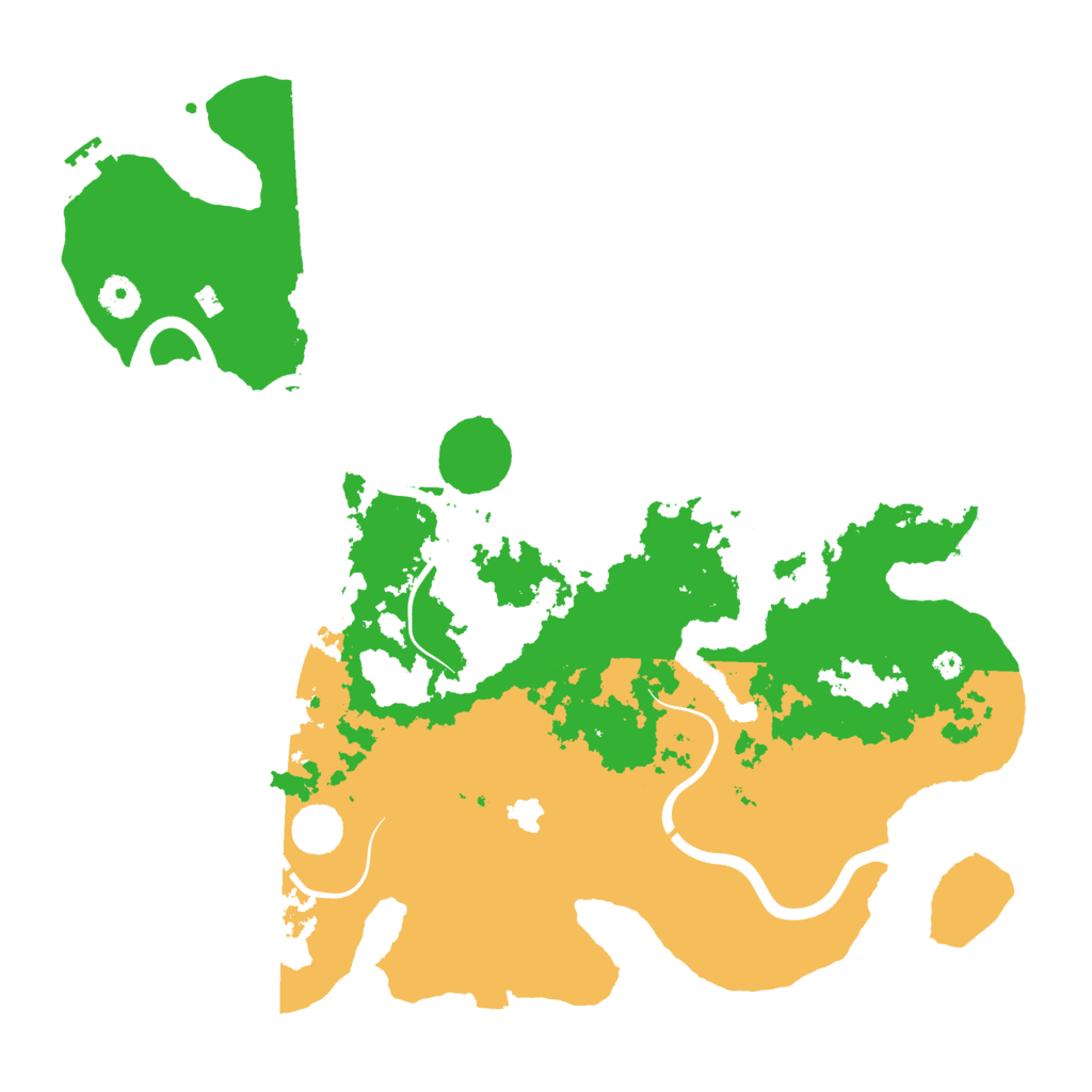 Biome Rust Map: Procedural Map, Size: 4000, Seed: 404960