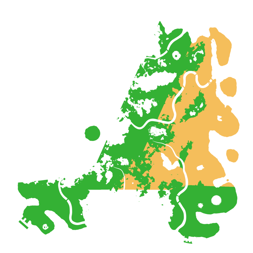 Biome Rust Map: Procedural Map, Size: 4500, Seed: 984357