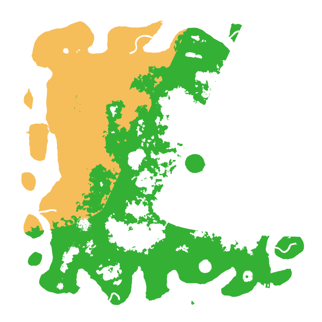 Biome Rust Map: Procedural Map, Size: 4500, Seed: 466443