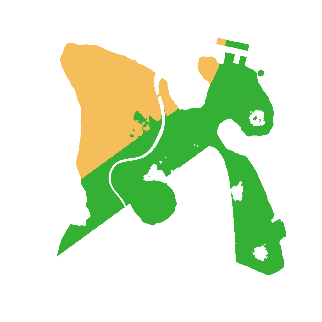 Biome Rust Map: Procedural Map, Size: 2000, Seed: 1382648662