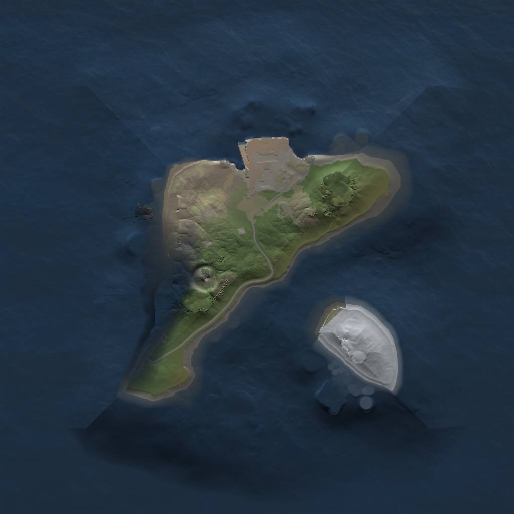 Rust Map: Procedural Map, Size: 1200, Seed: 24307980, 1 Monuments