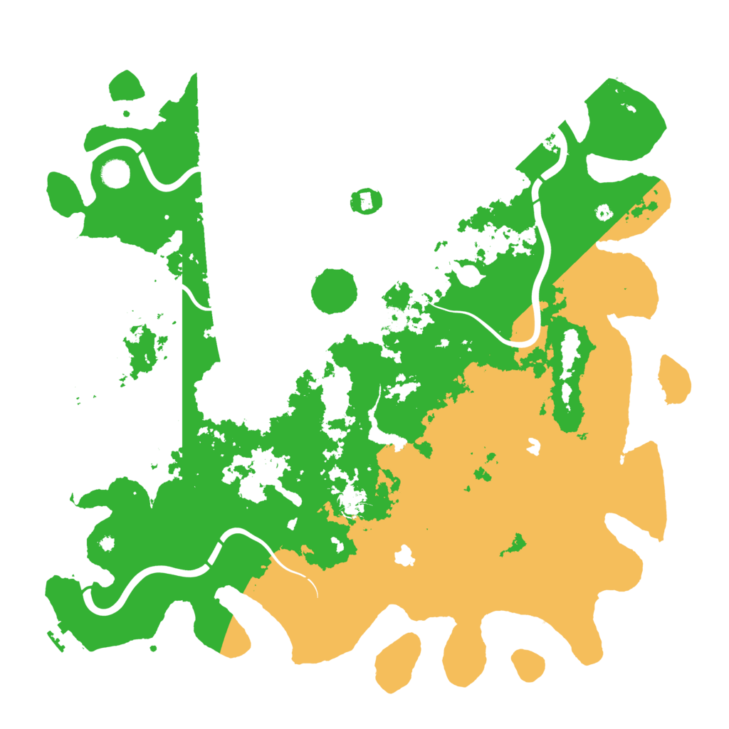 Biome Rust Map: Procedural Map, Size: 4500, Seed: 793197