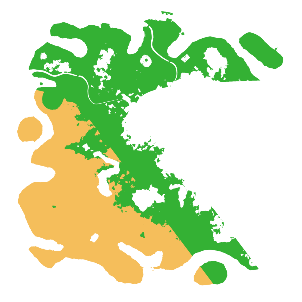 Biome Rust Map: Procedural Map, Size: 4000, Seed: 219878561