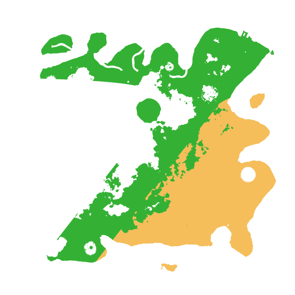 Biome Rust Map: Procedural Map, Size: 3500, Seed: 8845645