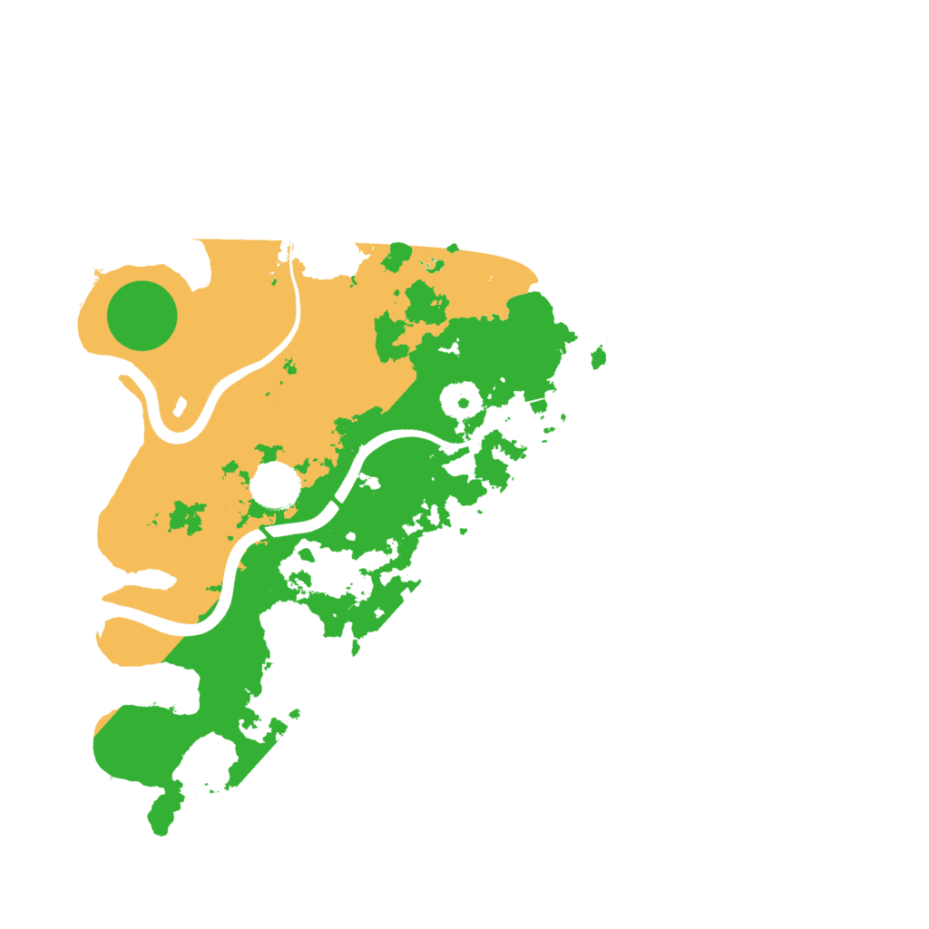 Biome Rust Map: Procedural Map, Size: 3500, Seed: 113052620