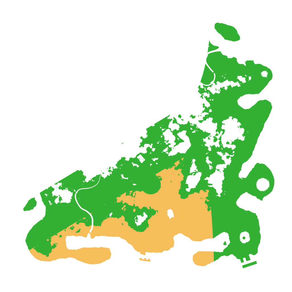 Biome Rust Map: Procedural Map, Size: 4000, Seed: 630497485