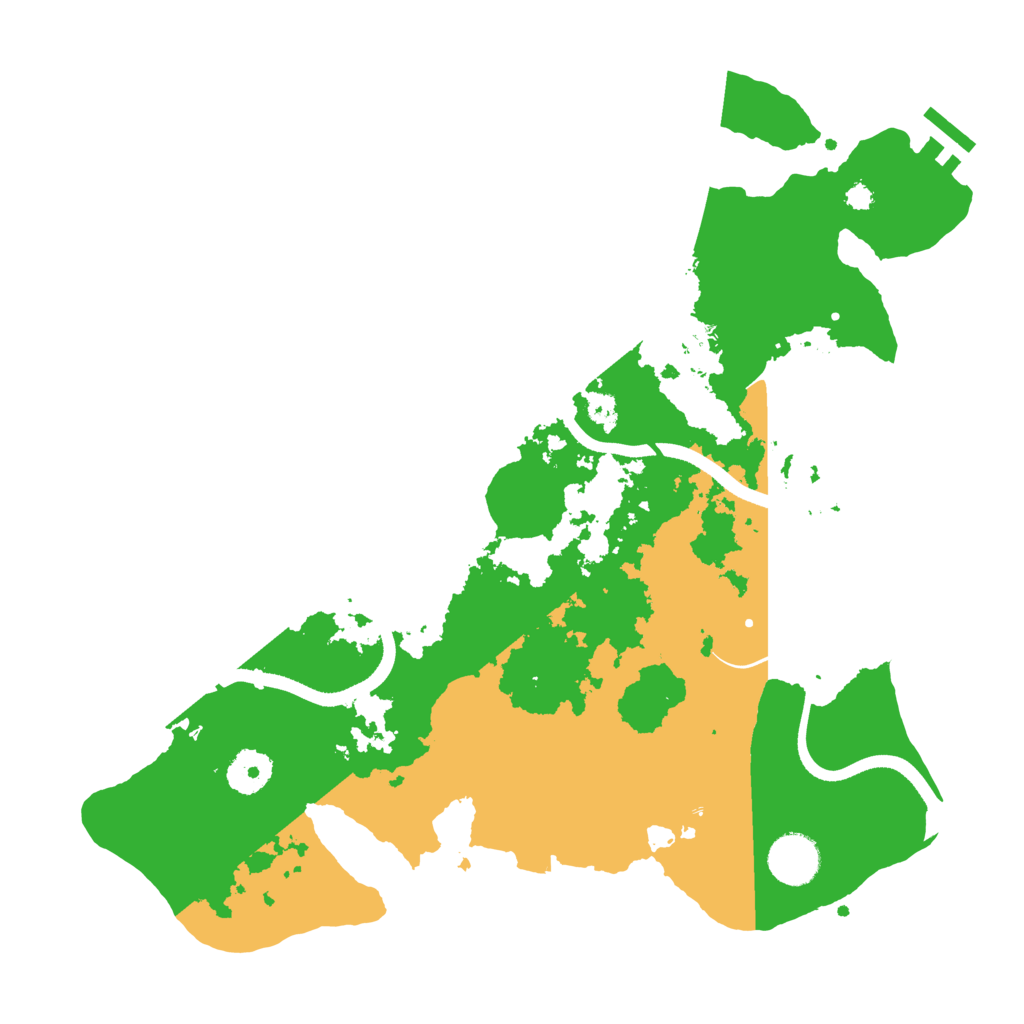 Biome Rust Map: Procedural Map, Size: 3500, Seed: 1962823936