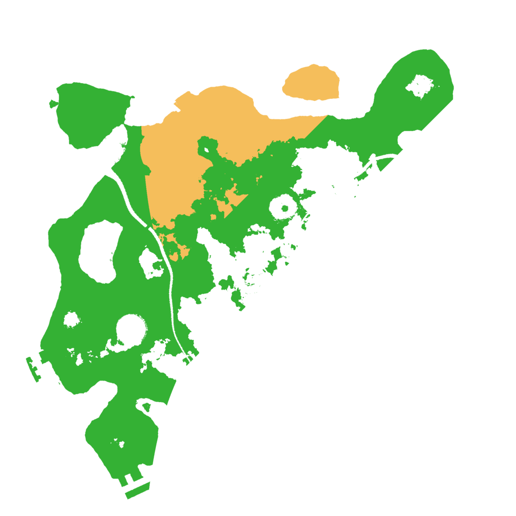 Biome Rust Map: Procedural Map, Size: 3000, Seed: 357755955