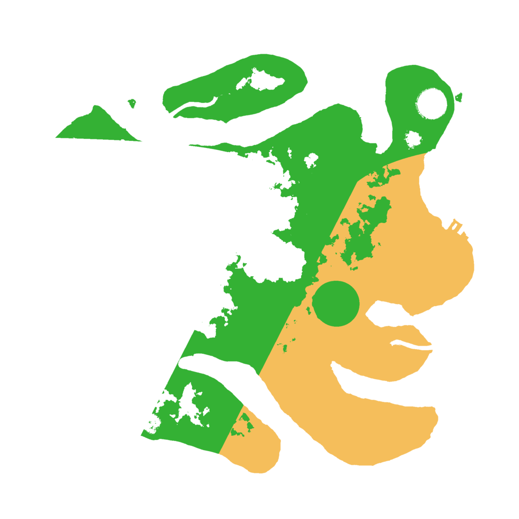 Biome Rust Map: Procedural Map, Size: 3000, Seed: 239776109