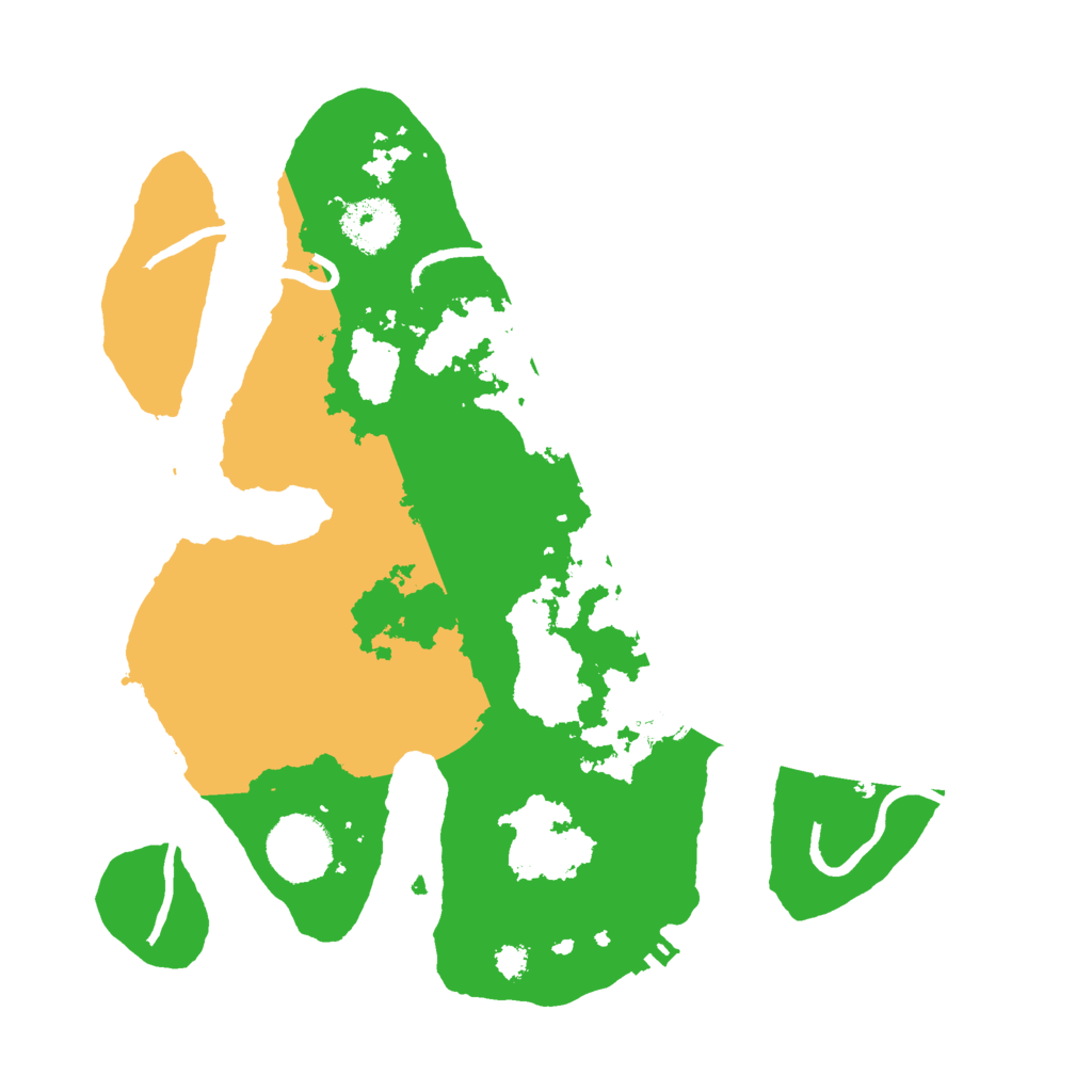 Biome Rust Map: Procedural Map, Size: 3000, Seed: 966348458