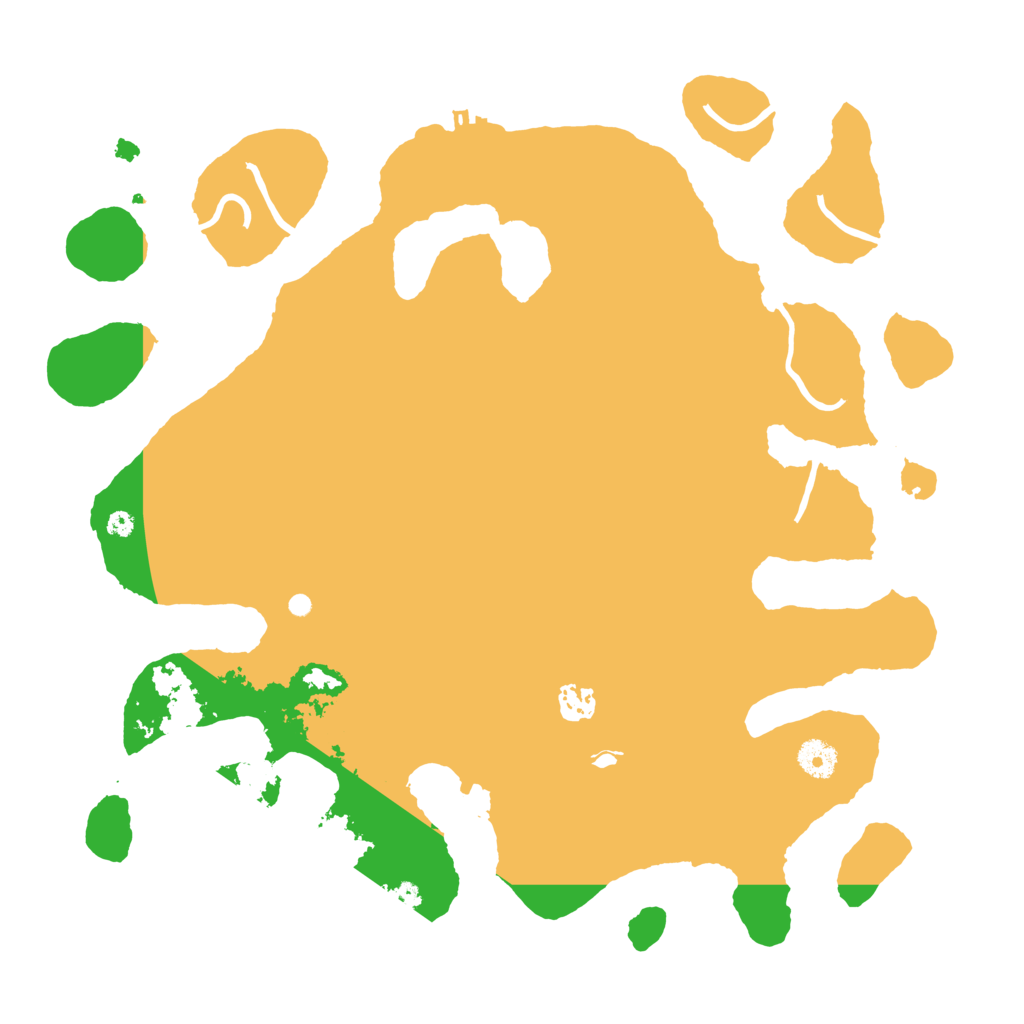 Biome Rust Map: Procedural Map, Size: 4000, Seed: 22932