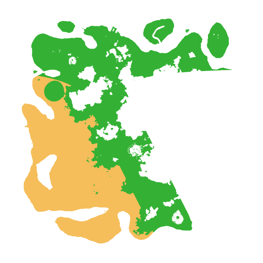 Biome Rust Map: Procedural Map, Size: 3500, Seed: 10052021