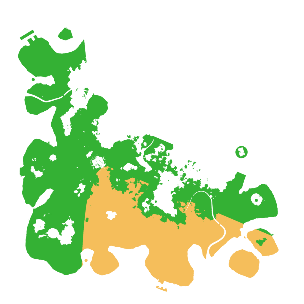 Biome Rust Map: Procedural Map, Size: 4000, Seed: 256636667