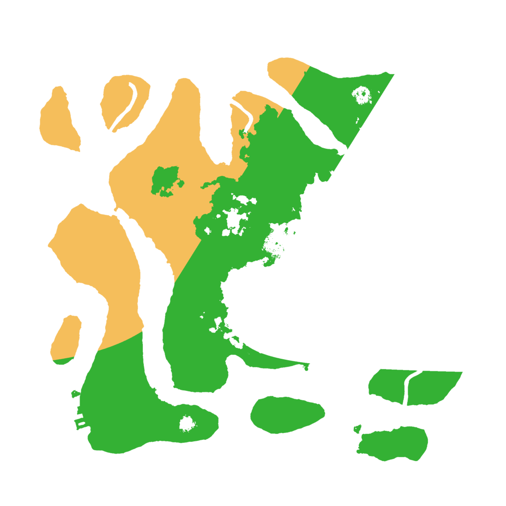 Biome Rust Map: Procedural Map, Size: 3000, Seed: 271192009