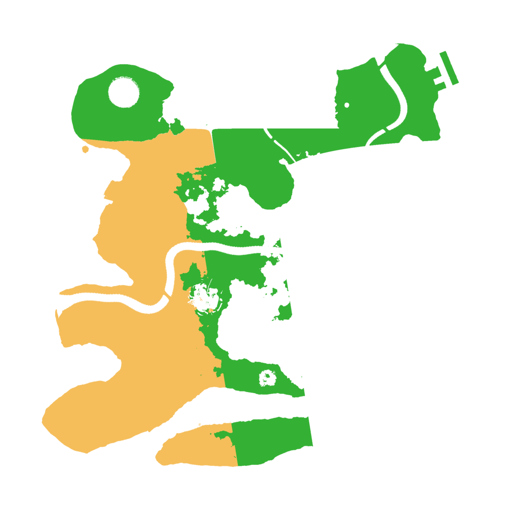Biome Rust Map: Procedural Map, Size: 3000, Seed: 1751281871