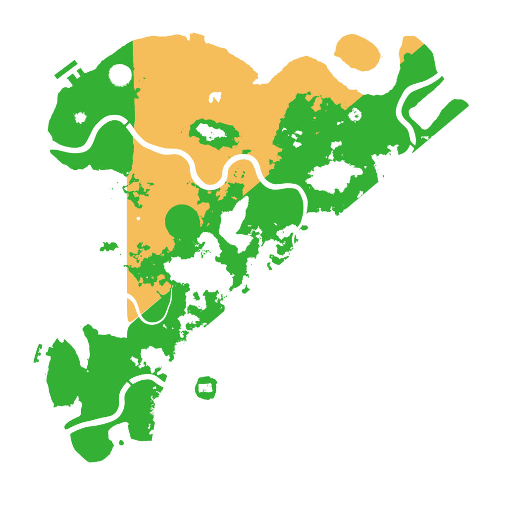 Biome Rust Map: Procedural Map, Size: 4000, Seed: 11052286