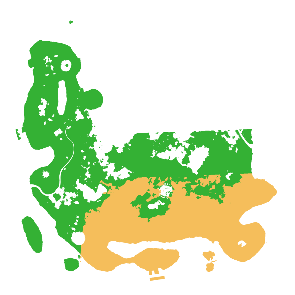 Biome Rust Map: Procedural Map, Size: 4000, Seed: 224421114