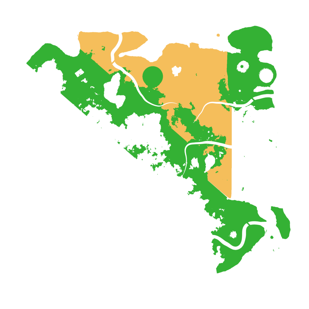 Biome Rust Map: Procedural Map, Size: 4000, Seed: 490074633