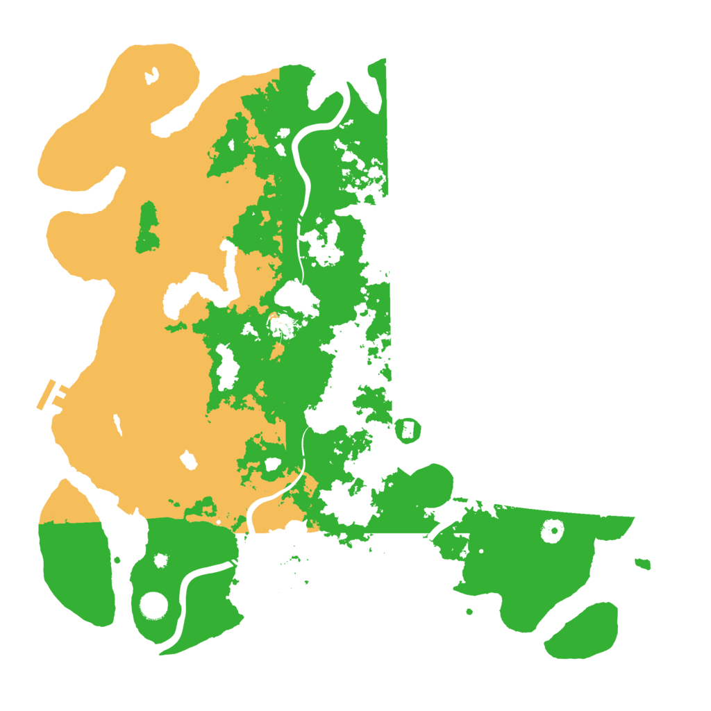 Biome Rust Map: Procedural Map, Size: 4500, Seed: 12313