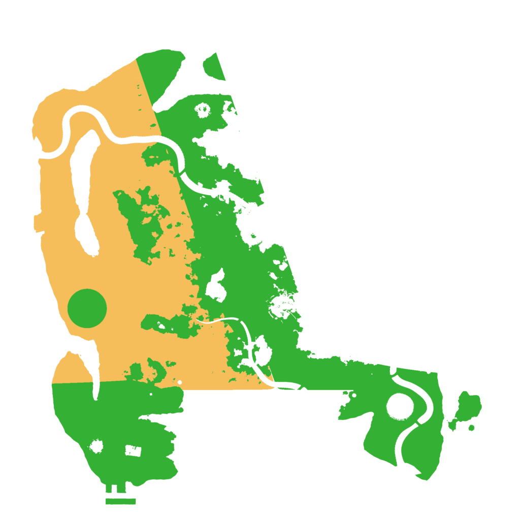 Biome Rust Map: Procedural Map, Size: 3500, Seed: 1310338497