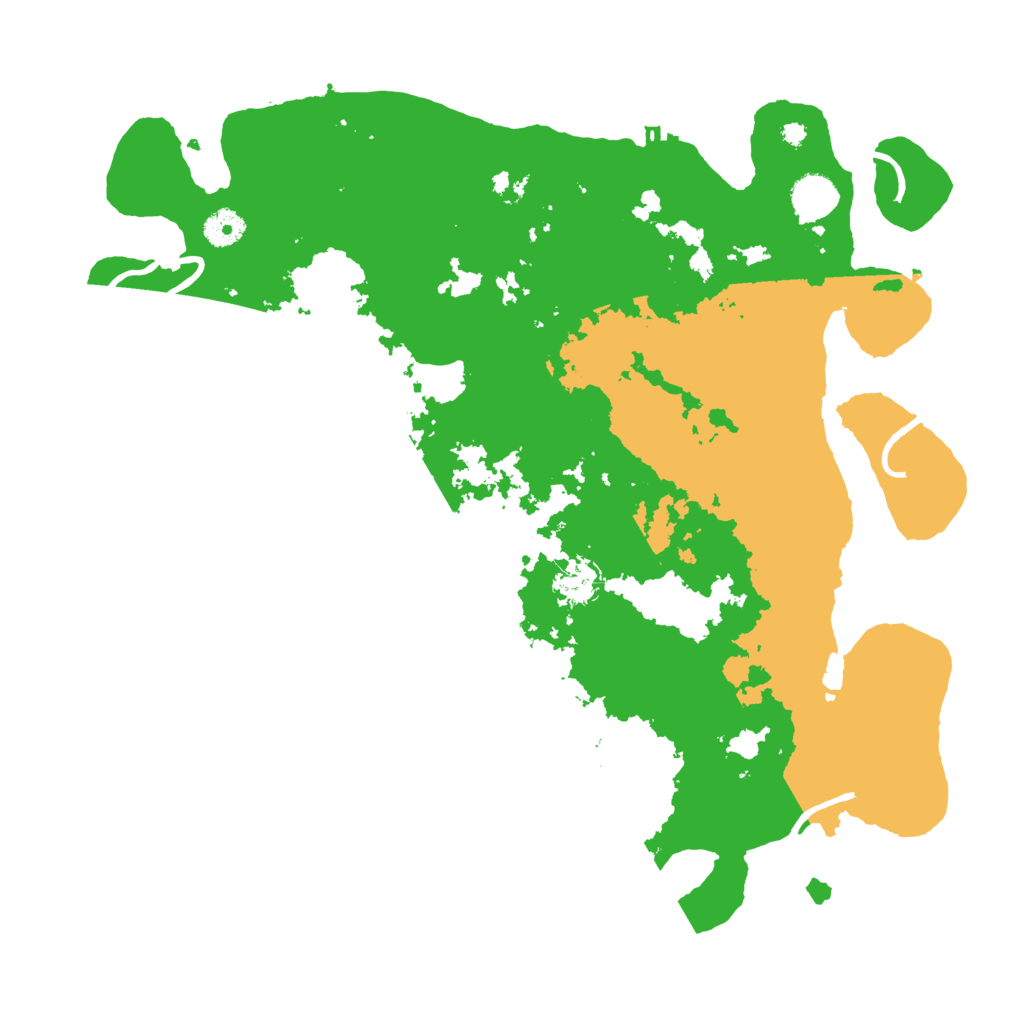 Biome Rust Map: Procedural Map, Size: 4000, Seed: 479777303