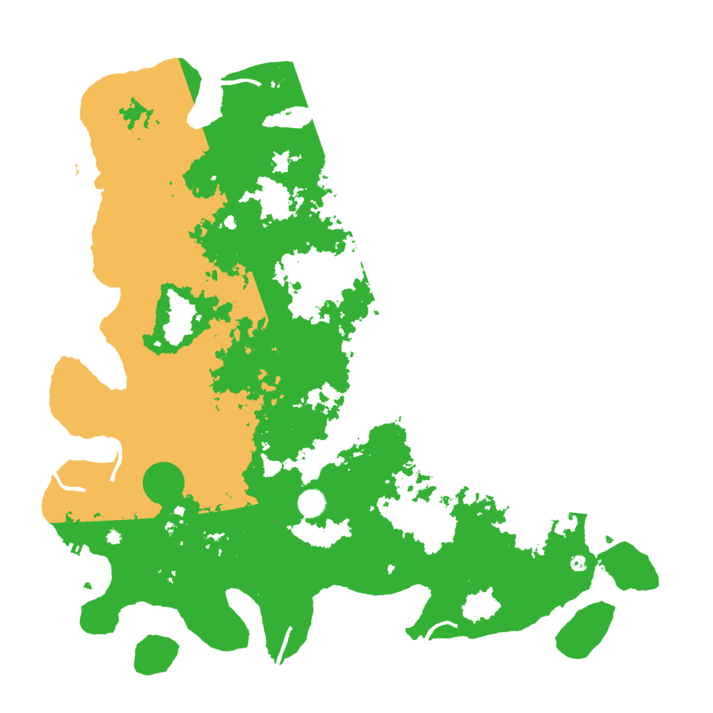 Biome Rust Map: Procedural Map, Size: 4500, Seed: 1134450447