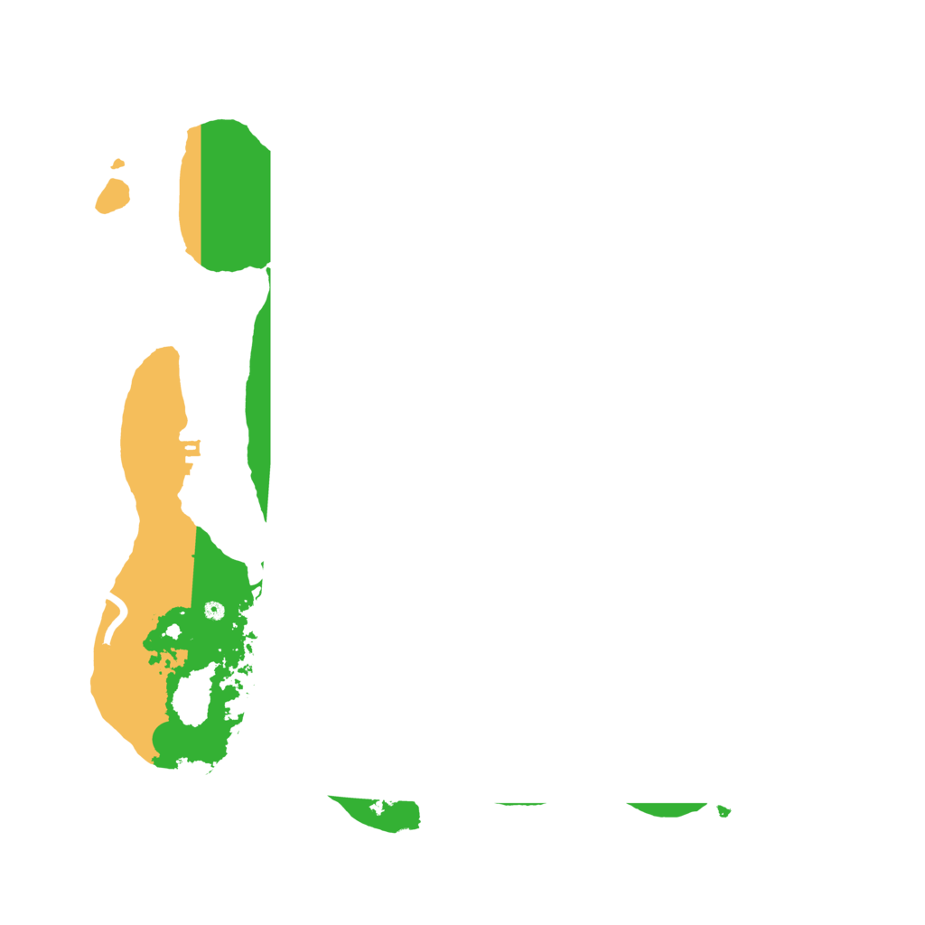 Biome Rust Map: Procedural Map, Size: 3500, Seed: 964547