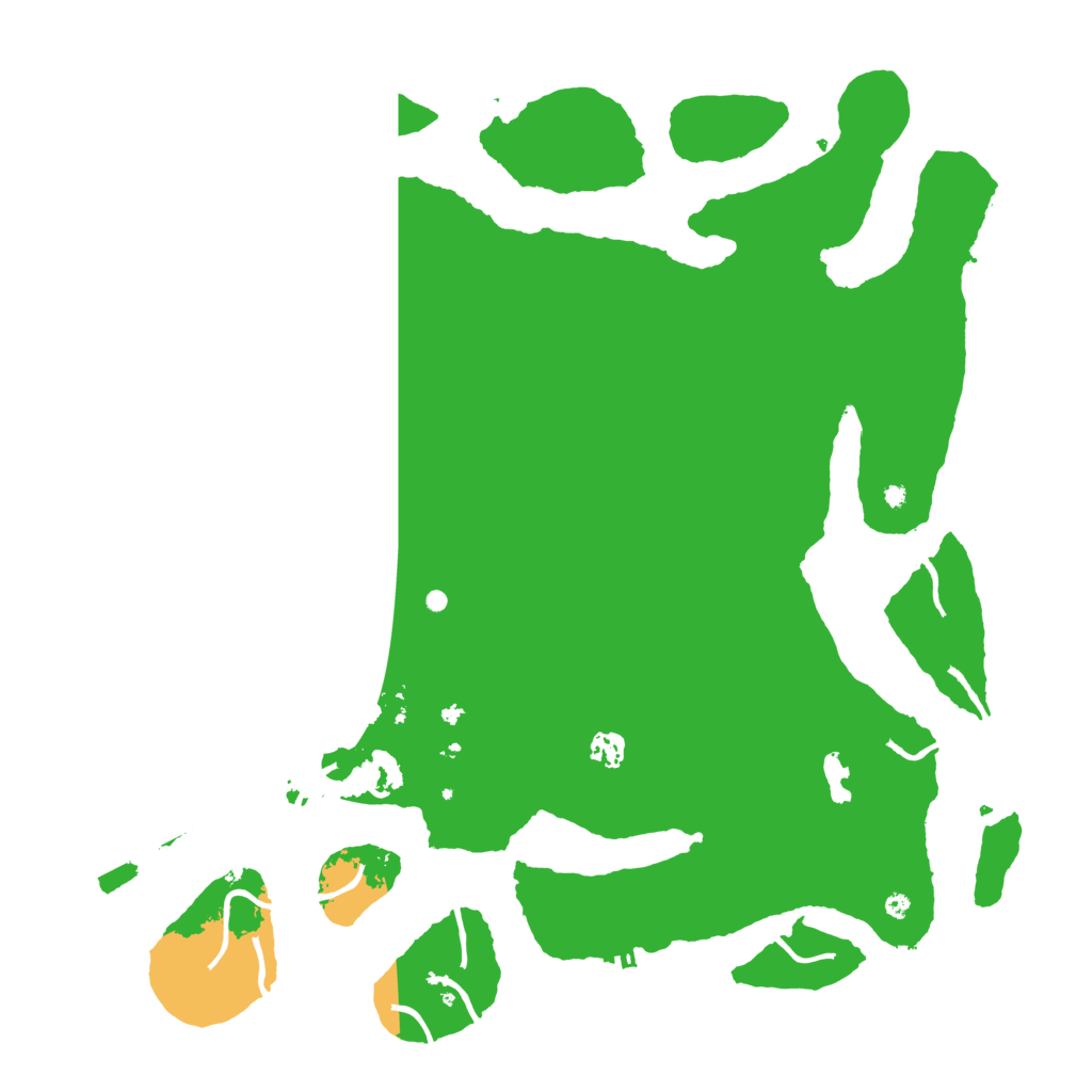 Biome Rust Map: Procedural Map, Size: 4500, Seed: 2136269901