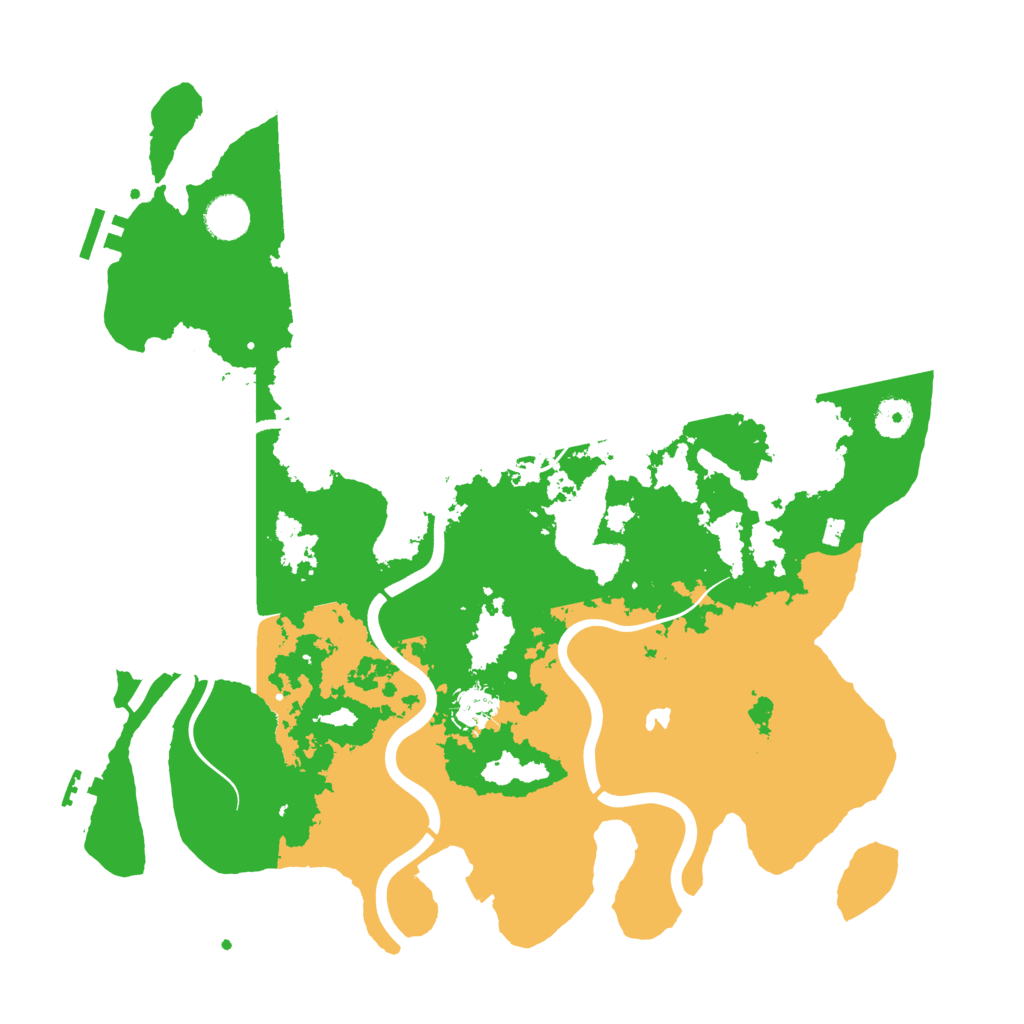 Biome Rust Map: Procedural Map, Size: 4000, Seed: 77674170