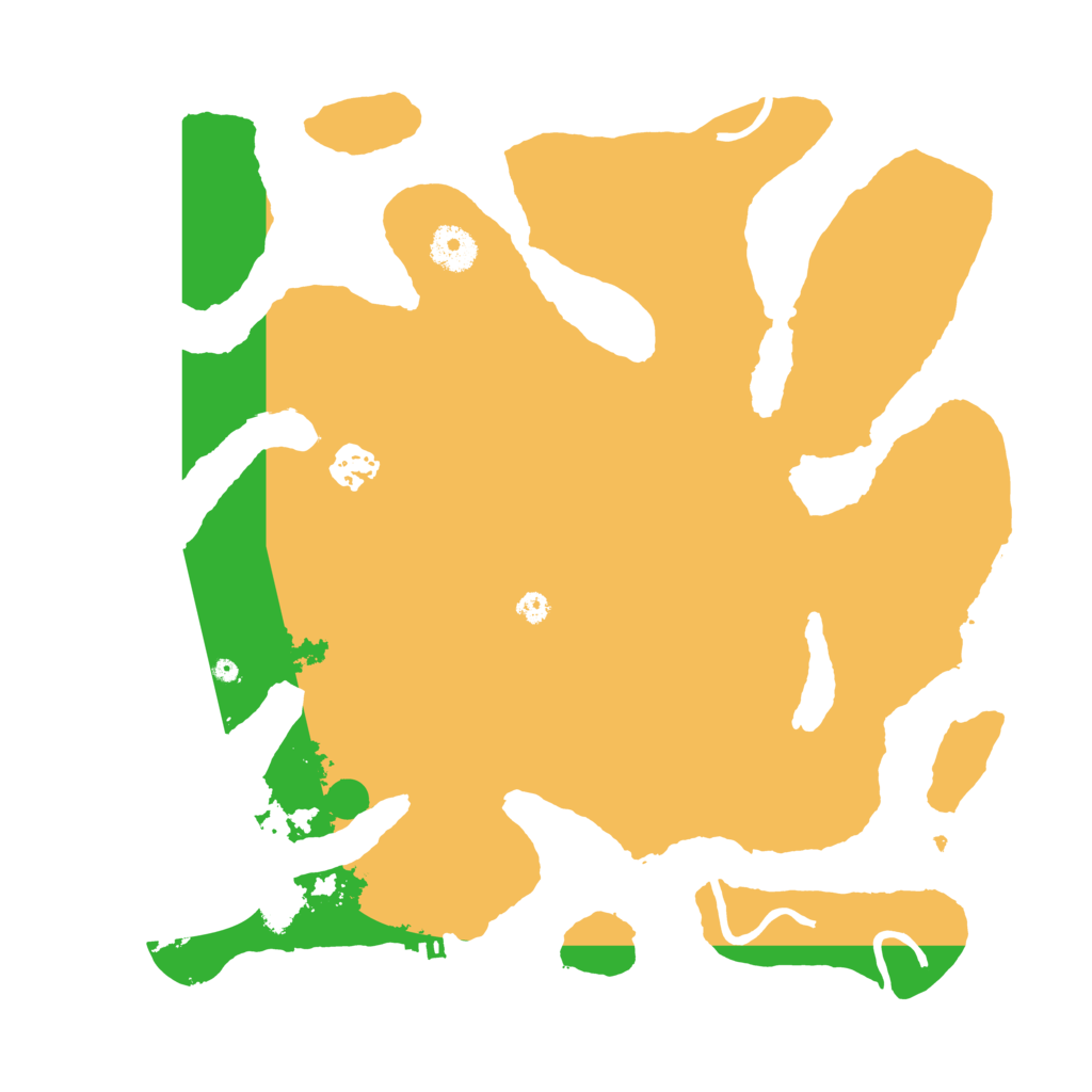 Biome Rust Map: Procedural Map, Size: 3600, Seed: 2877268