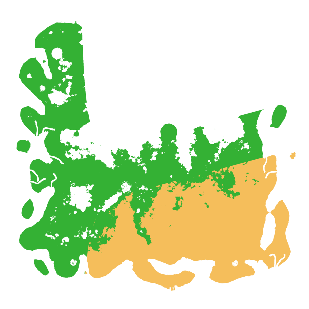 Biome Rust Map: Procedural Map, Size: 5000, Seed: 1304375