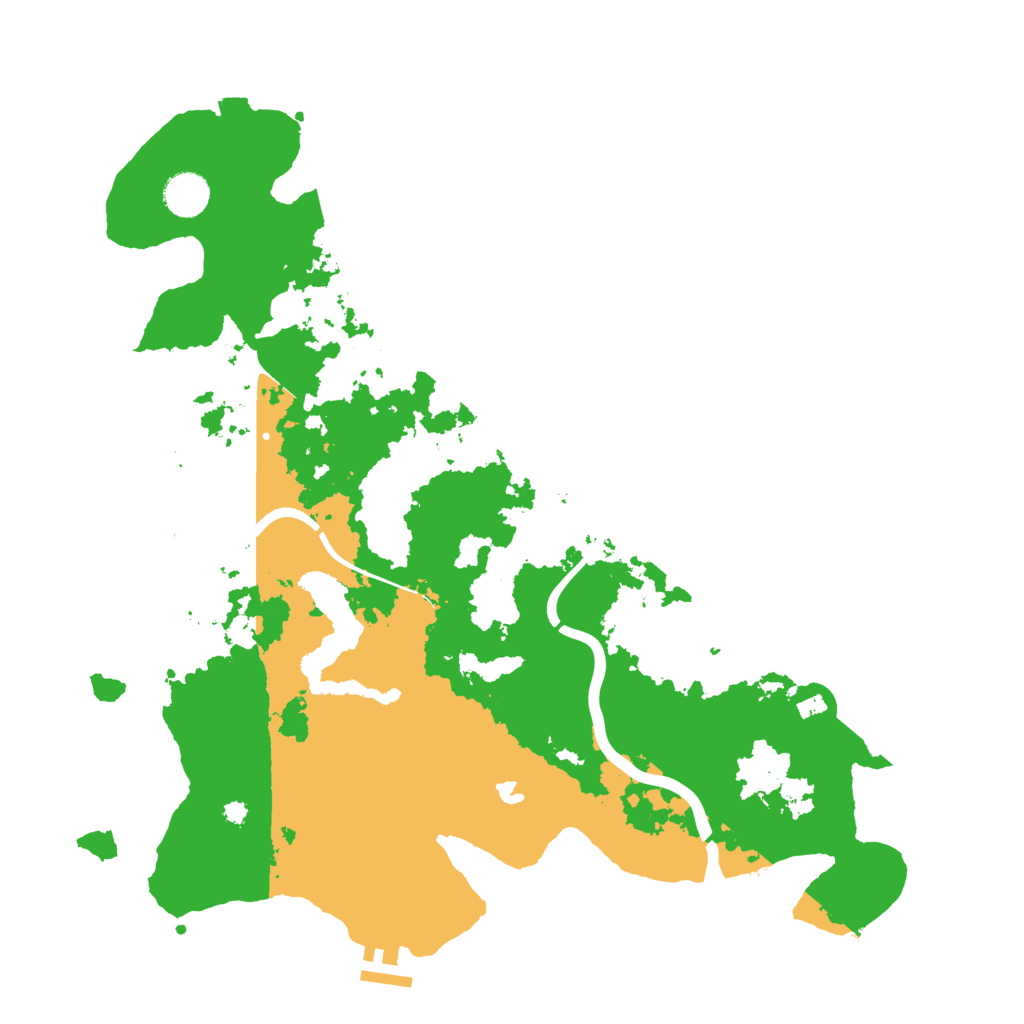 Biome Rust Map: Procedural Map, Size: 4000, Seed: 517495734
