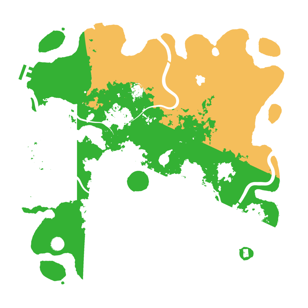 Biome Rust Map: Procedural Map, Size: 4000, Seed: 7074304
