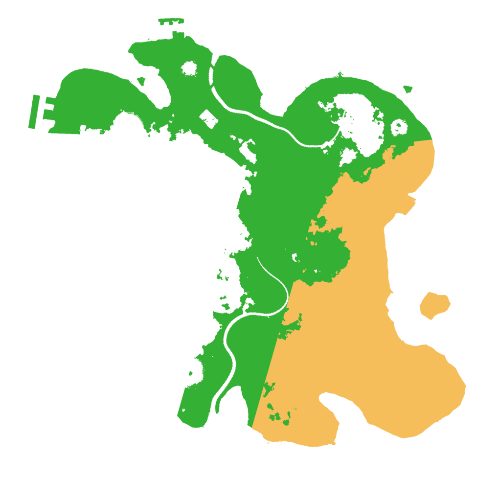 Biome Rust Map: Procedural Map, Size: 3000, Seed: 7834674