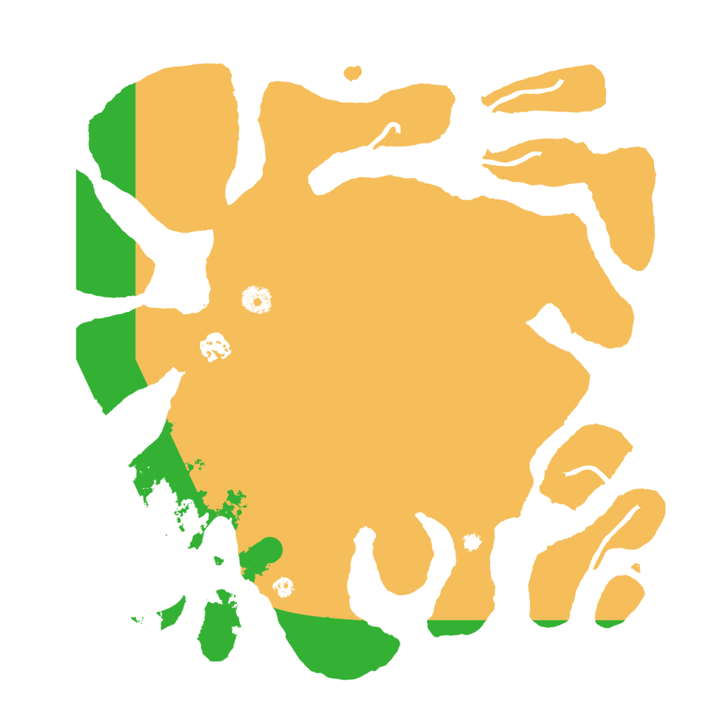 Biome Rust Map: Procedural Map, Size: 3700, Seed: 662726912