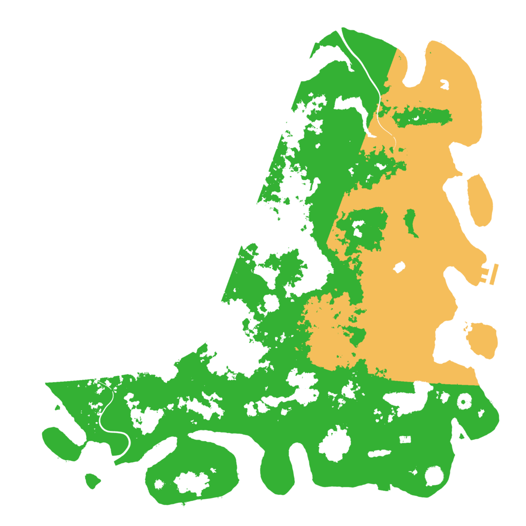 Biome Rust Map: Procedural Map, Size: 5000, Seed: 223745656