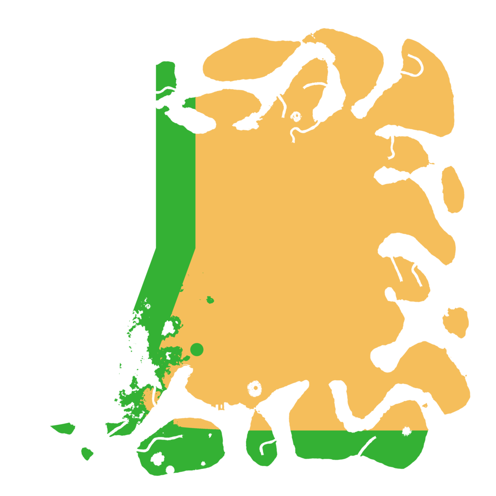 Biome Rust Map: Procedural Map, Size: 5000, Seed: 223745656