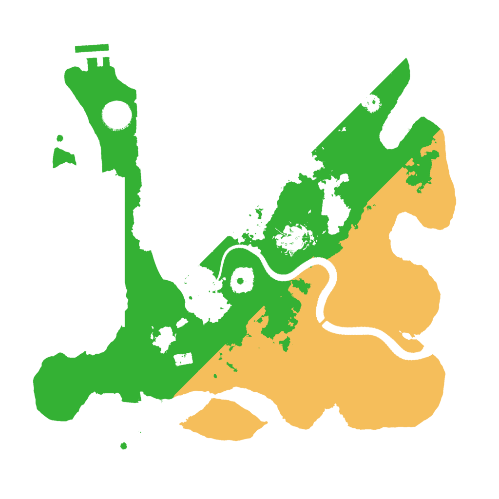 Biome Rust Map: Procedural Map, Size: 3000, Seed: 1972156310