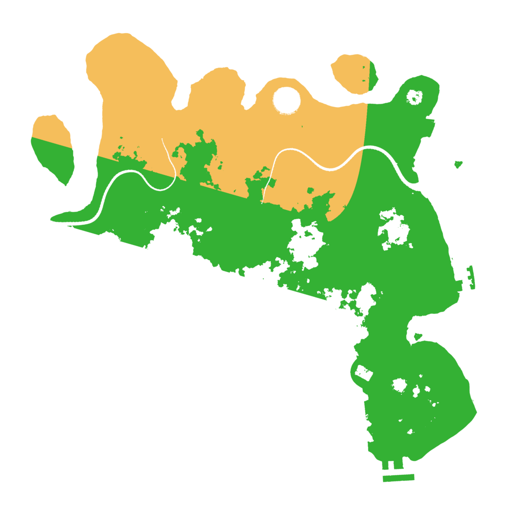 Biome Rust Map: Procedural Map, Size: 3250, Seed: 2147483647