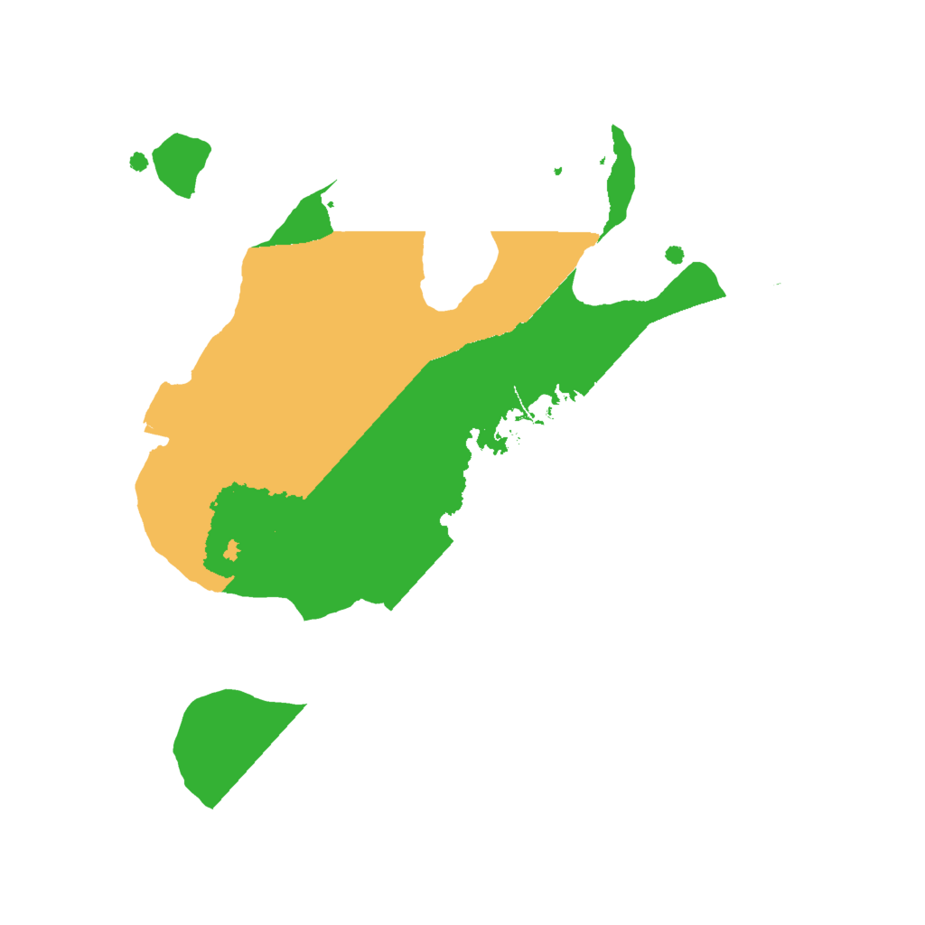 Biome Rust Map: Procedural Map, Size: 2000, Seed: 1835440875