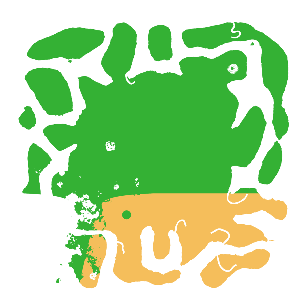 Biome Rust Map: Procedural Map, Size: 4500, Seed: 1792646368