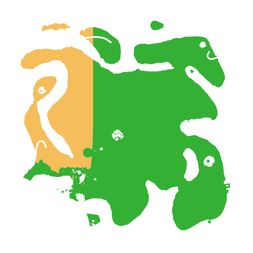 Biome Rust Map: Procedural Map, Size: 3500, Seed: 923929