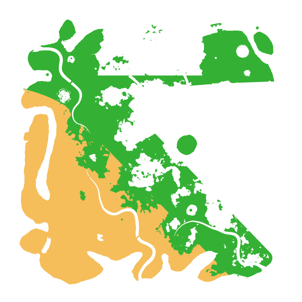 Biome Rust Map: Procedural Map, Size: 4200, Seed: 11052021