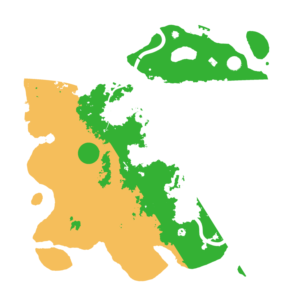Biome Rust Map: Procedural Map, Size: 3700, Seed: 1017934826