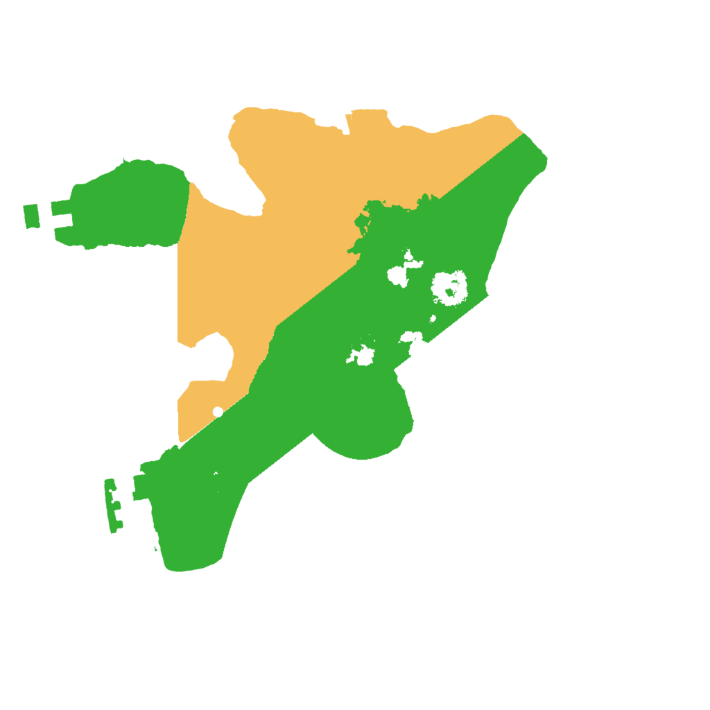 Biome Rust Map: Procedural Map, Size: 2000, Seed: 1723879361