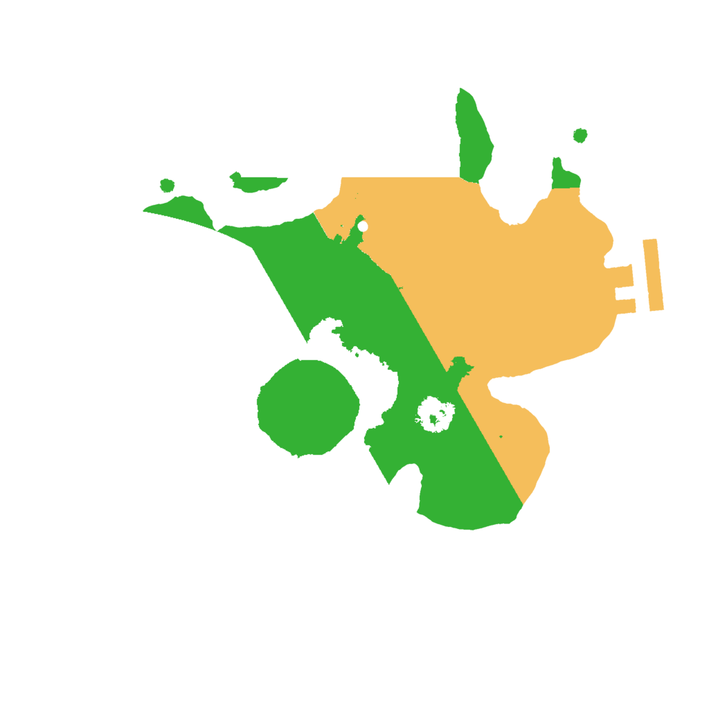 Biome Rust Map: Procedural Map, Size: 2000, Seed: 1510395525