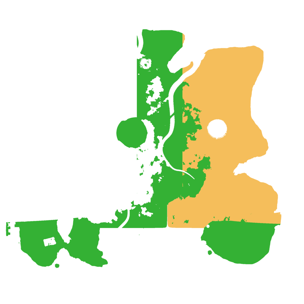 Biome Rust Map: Procedural Map, Size: 2800, Seed: 994321222