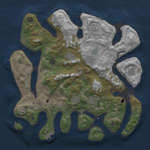 Thumbnail Rust Map: Procedural Map, Size: 4000, Seed: 67899167, 21 Monuments